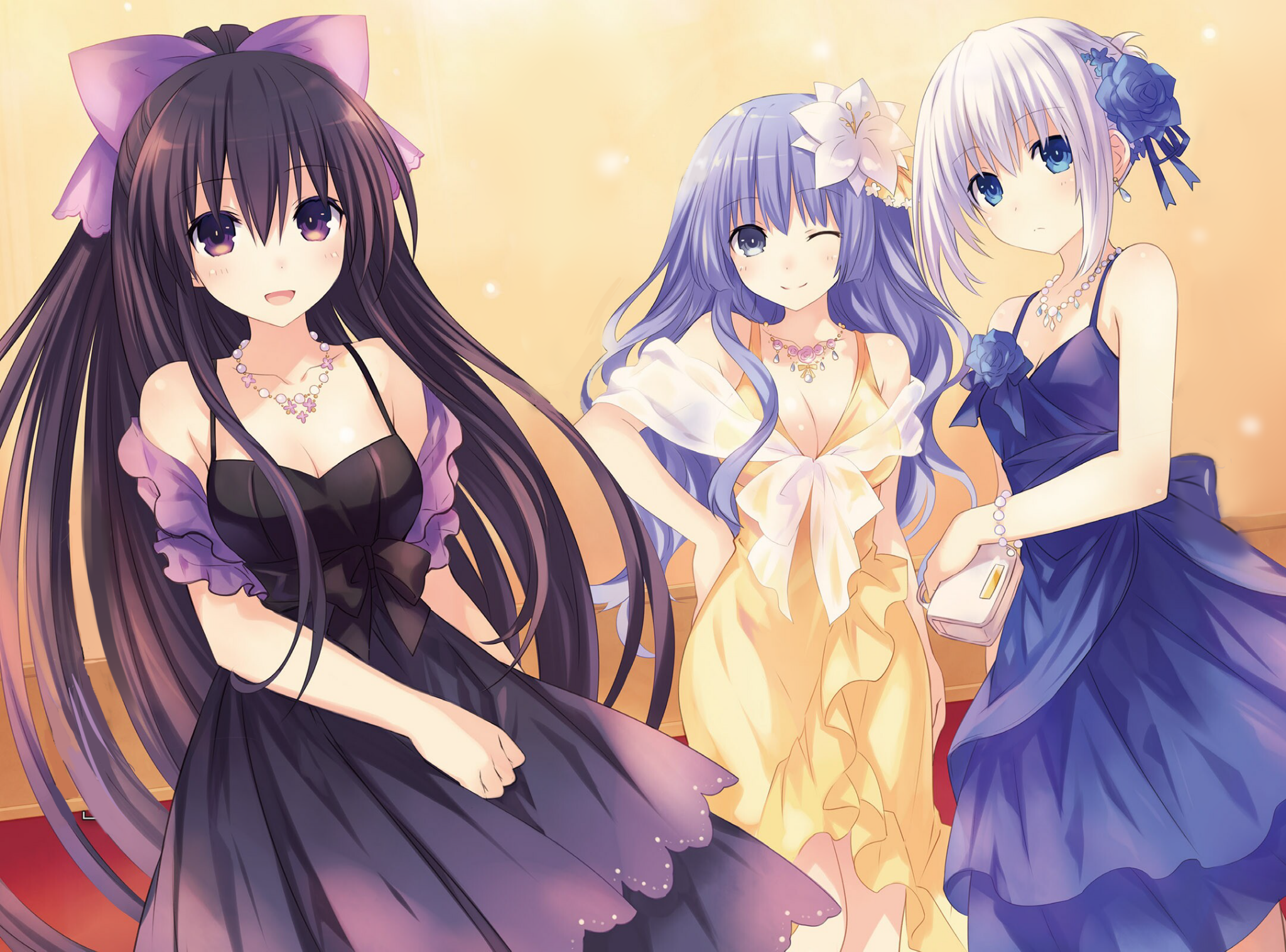 能分享一下你收藏的约会大作战高清壁纸吗?