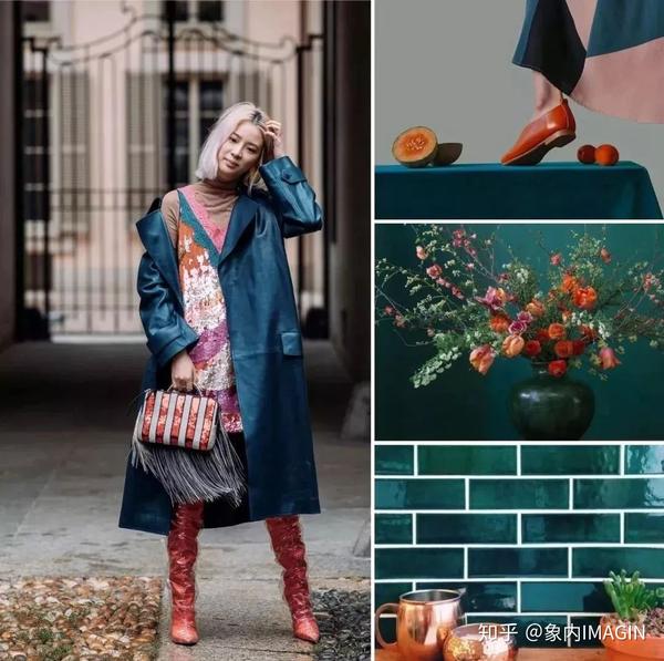 家居配色丨孔雀蓝蓝色中神秘的闯入者高贵典雅