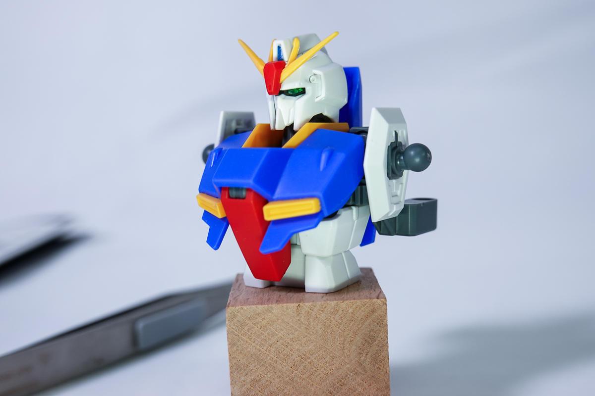 高达模型水口位如何处理?