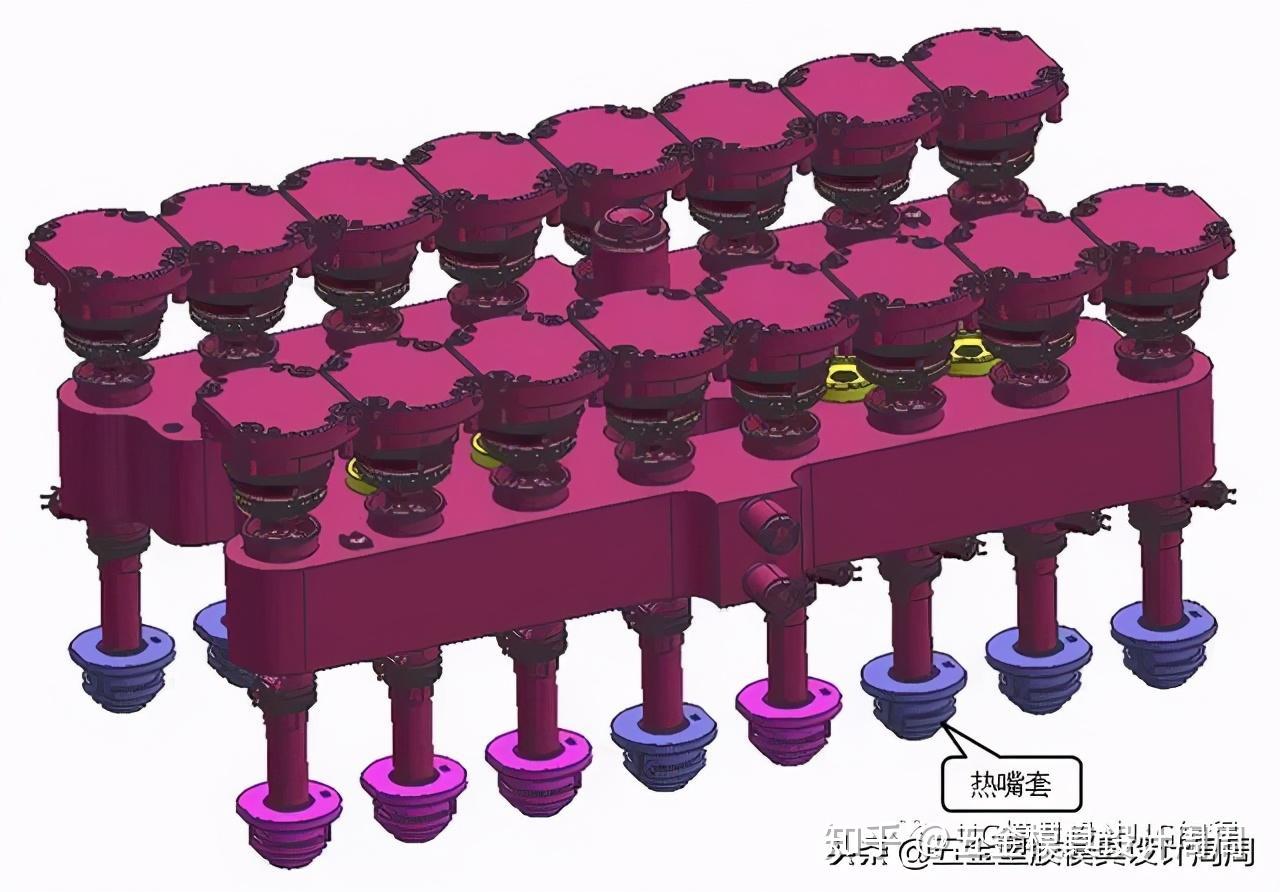 注塑模具热流道热嘴套的设计方法及注意事项