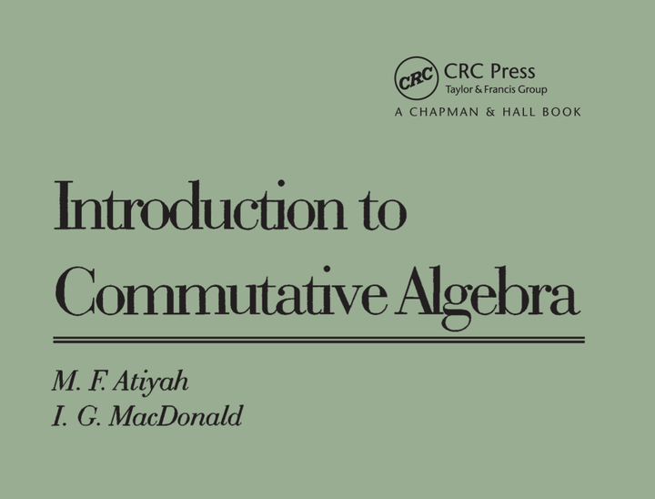 Atiyah:Commutative Algebra使用攻略- 知乎