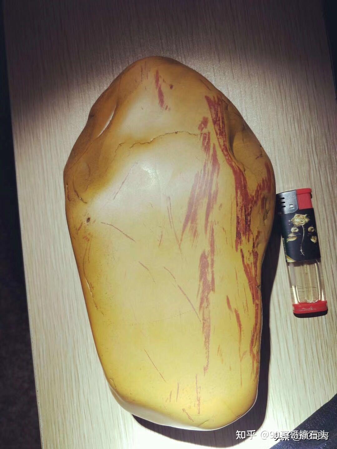 黄蜡石料石的鉴别(1)