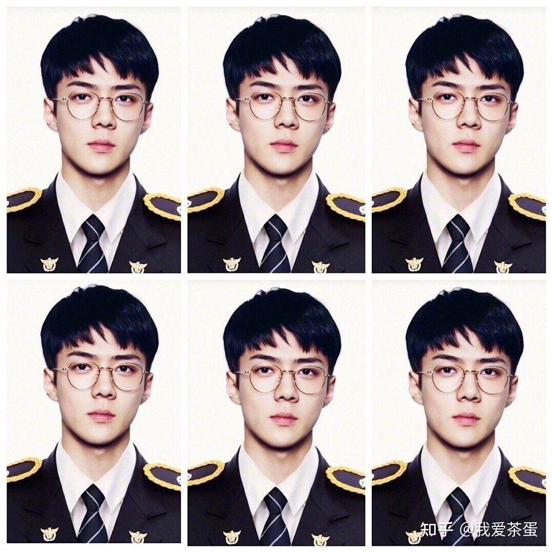 各位爱丽萌有没有exo的证件照呀