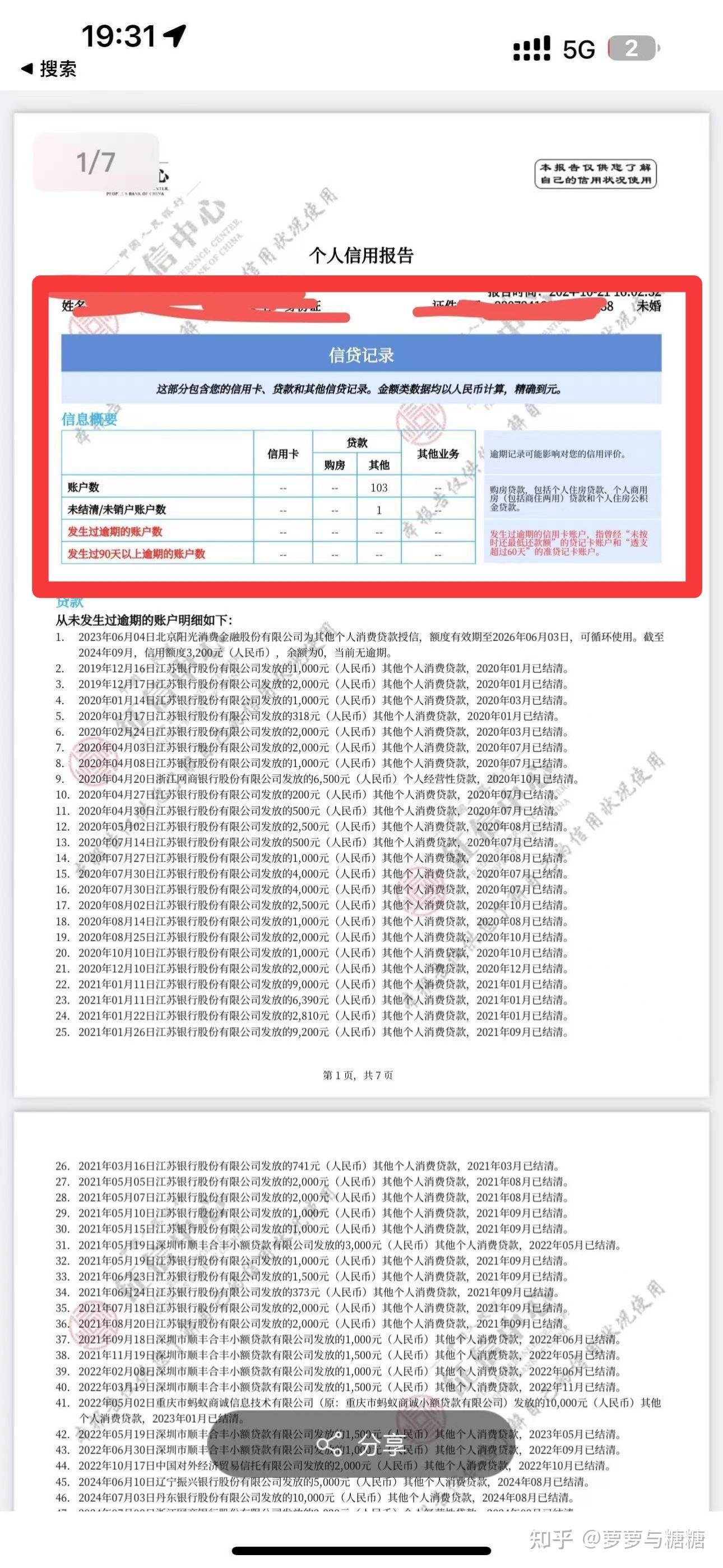 这个征信和收入情况能在工行贷款吗?