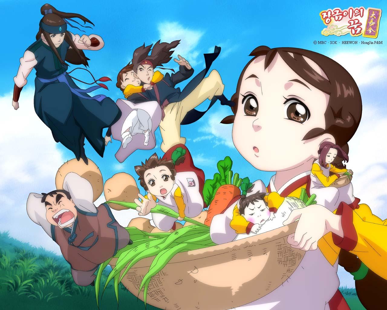 【动画考据】韩国竟然还有一部动画版的《大长今》! - 知乎