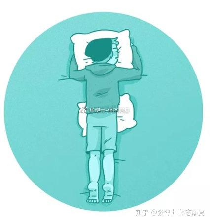 俯卧睡觉时在腹部垫一个枕头
