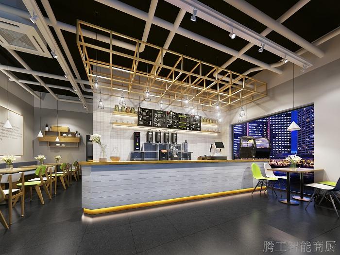 解析奶茶店水吧台和前吧台有何作用