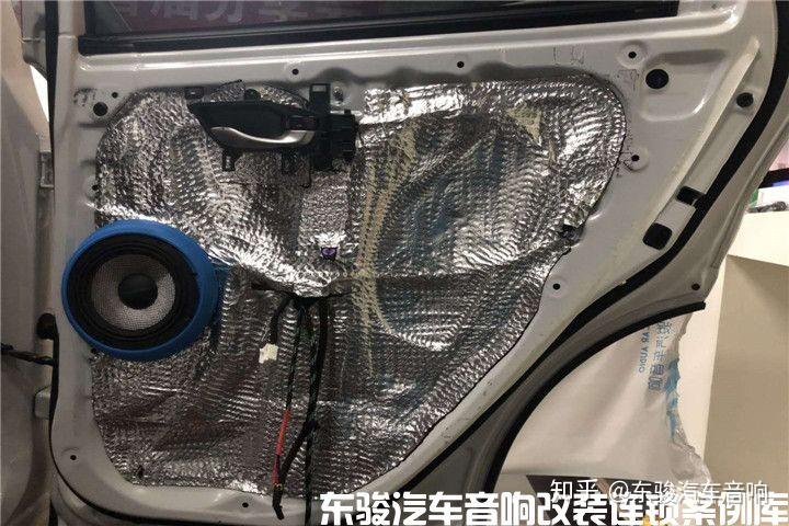 本田crv丹拿音响改装案例