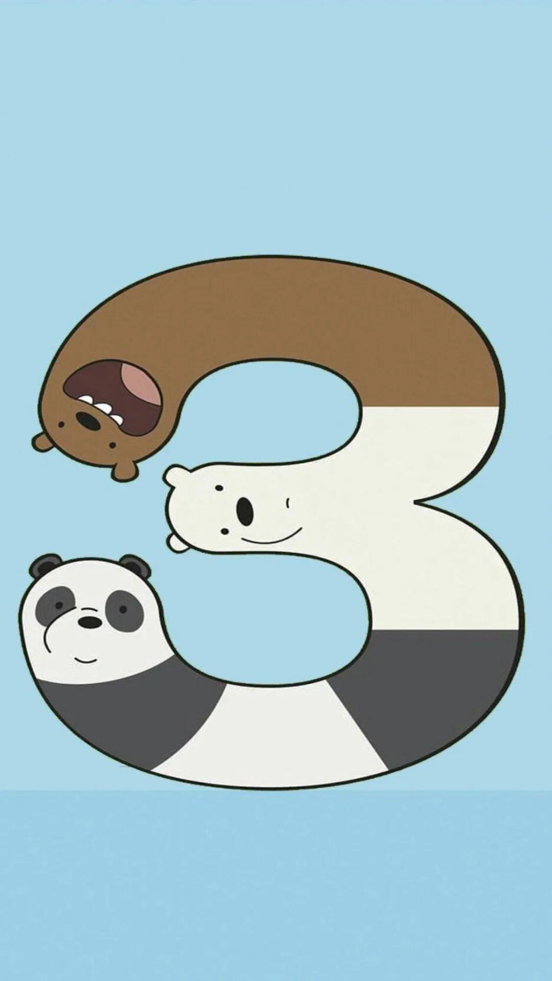 有没有三只裸熊的全屏壁纸? - 知乎