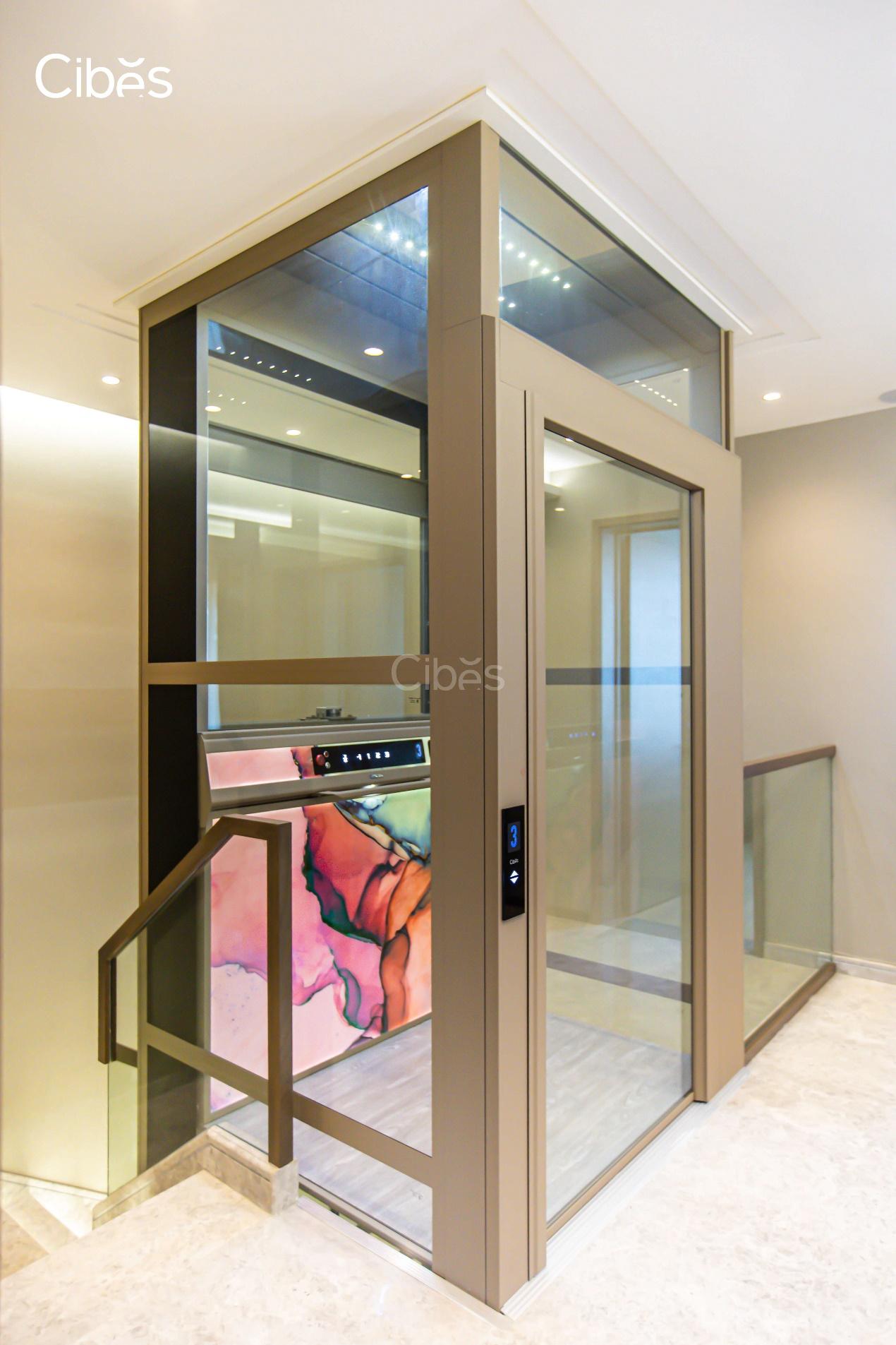 cibes西柏思别墅电梯合肥案例一抹红粉珊瑚惊艳了沉寂的时光