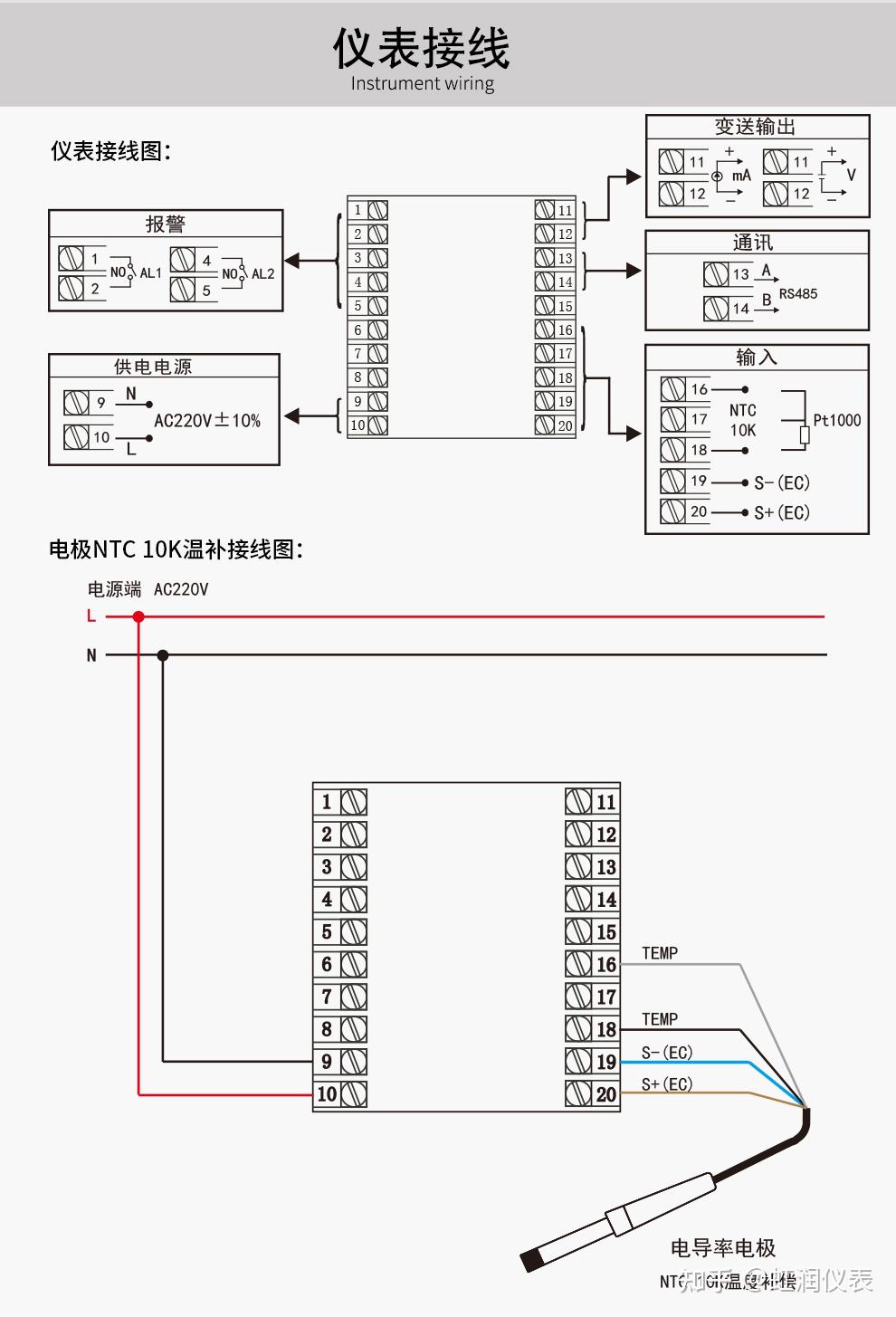 ohrec10电导率在线检测仪