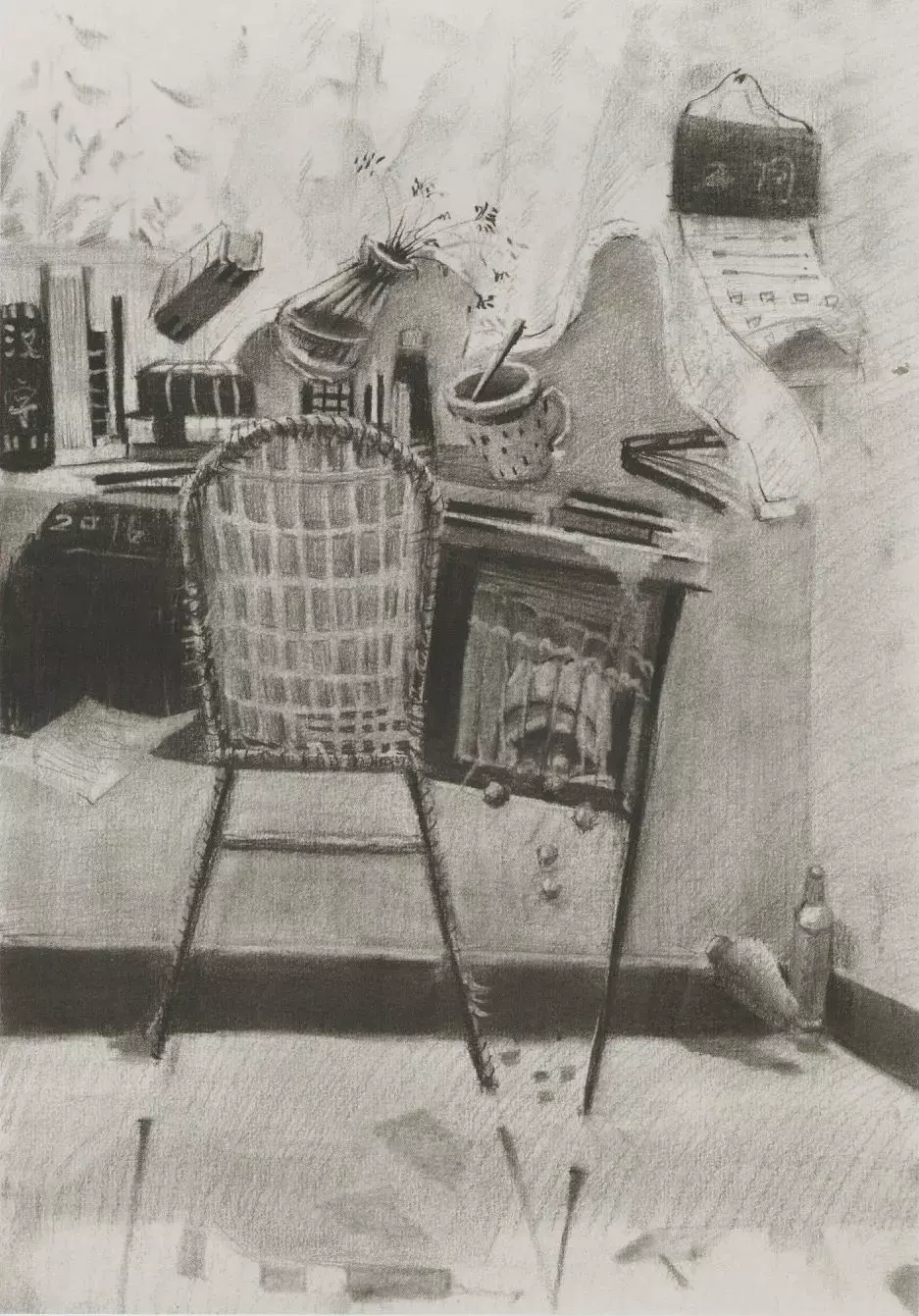 清华美院的设计素描高分卷画成什么样附作品点评