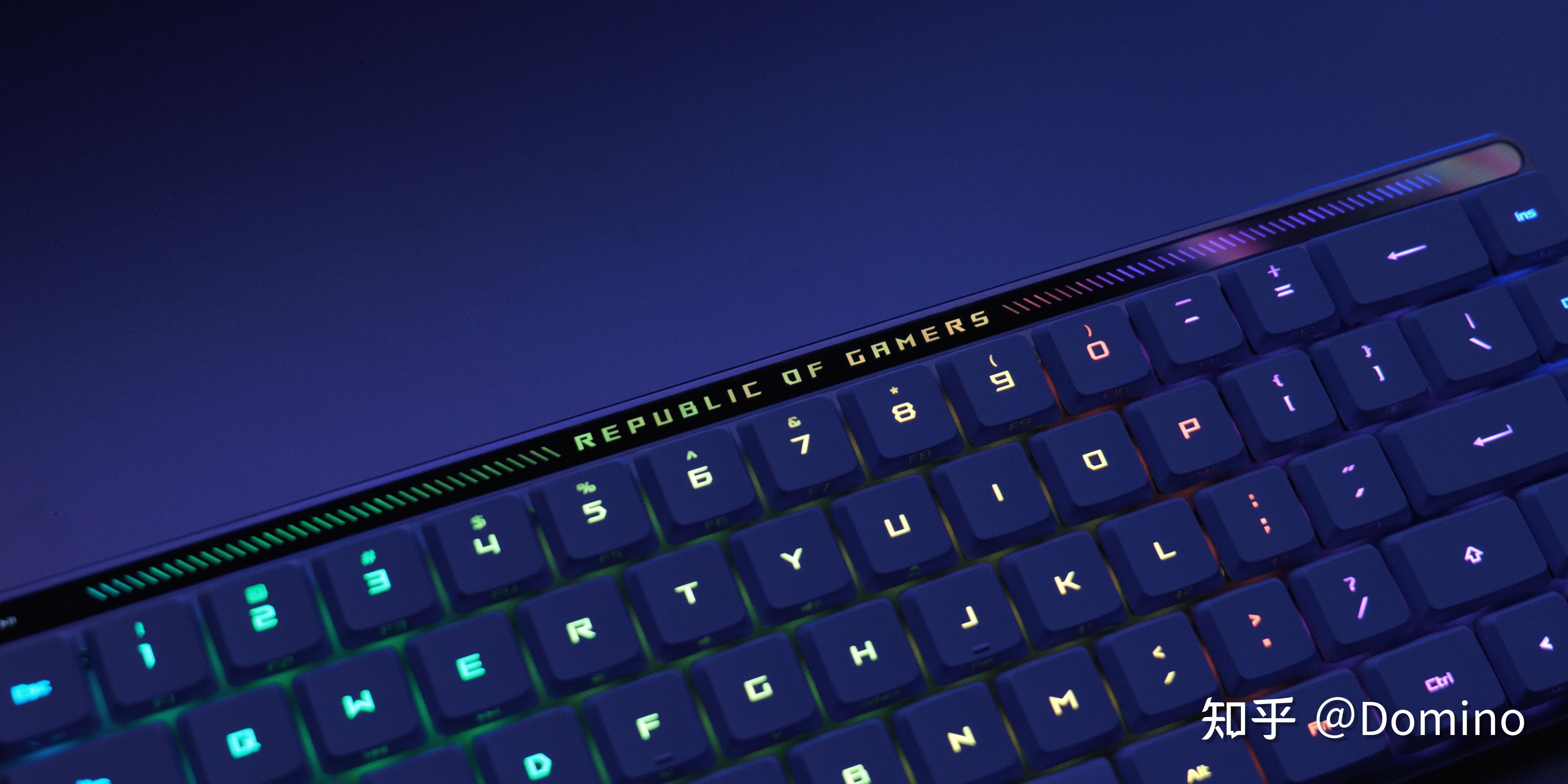 ROG 魔导士RX Low Profile 65%三模机械键盘首发拆解测评 - 知乎