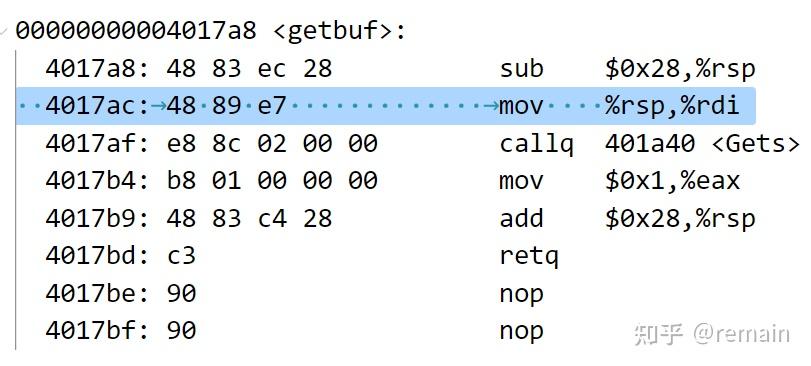 CSAPP-3 attacklab - 知乎