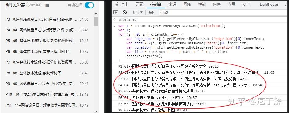 JS获取B站视频选集目录 Week6 - 知乎