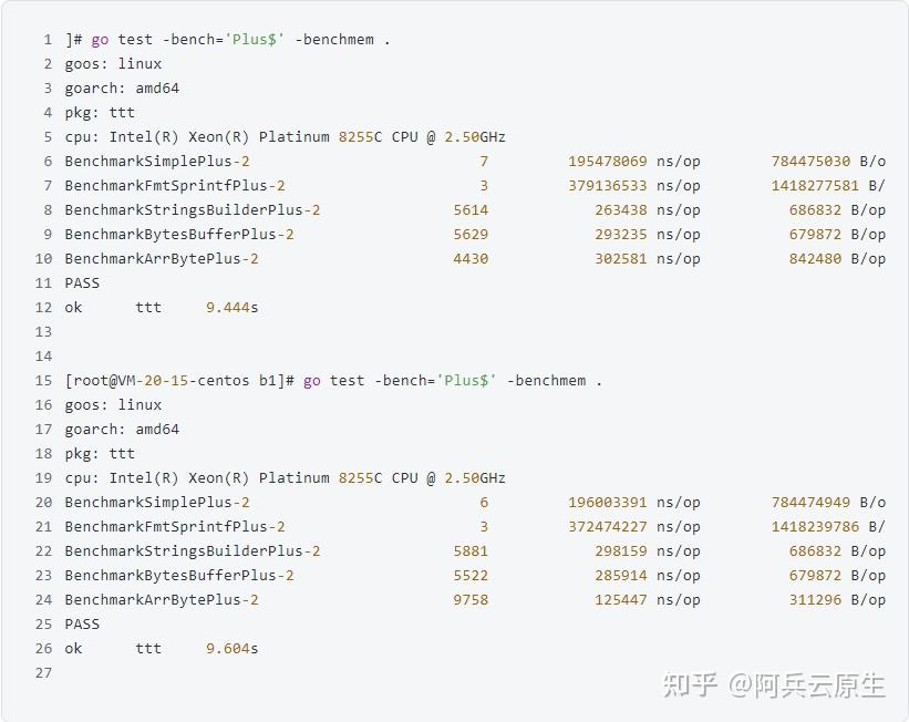 Golang Strings Builder 