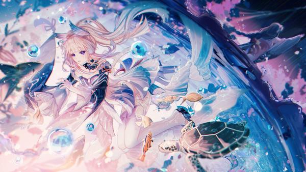 能分享一些原神珊瑚宫心海好看的无水印壁纸吗? - 知乎