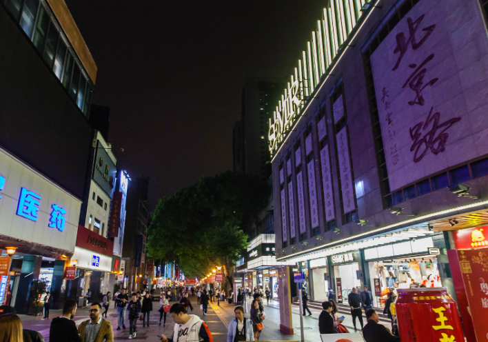 广州北京路步行街led广告合作中心,广州北京路步行街led广告招商