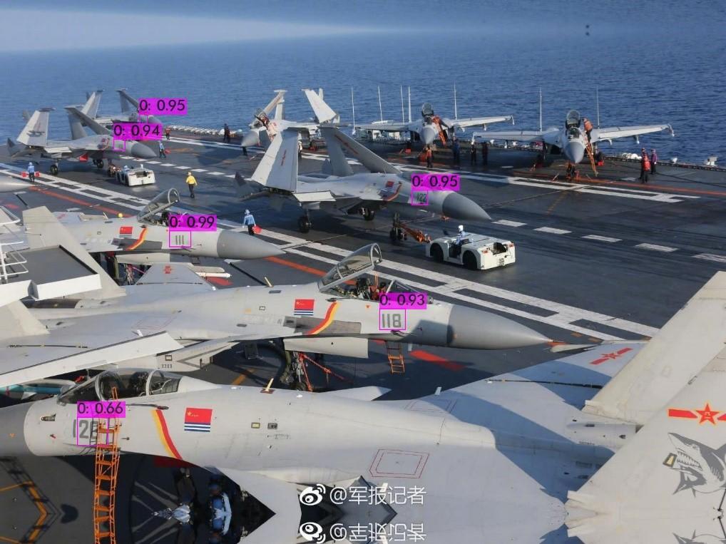 特征较为明显,采取了通用的目标检测算法yolov4-tiny网络进行数字识别