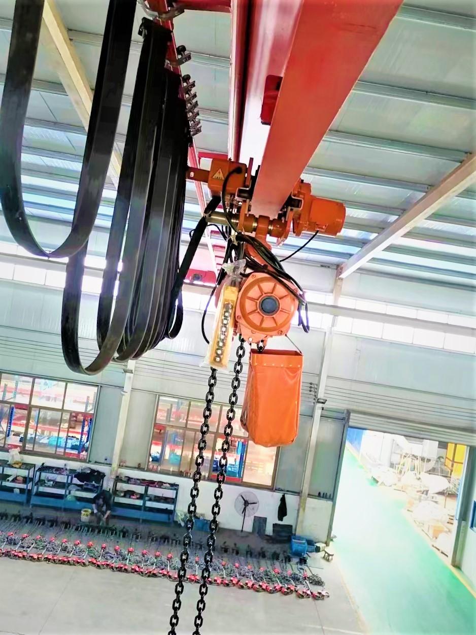 雄狮环链电动葫芦吊装注意事项及细节确认