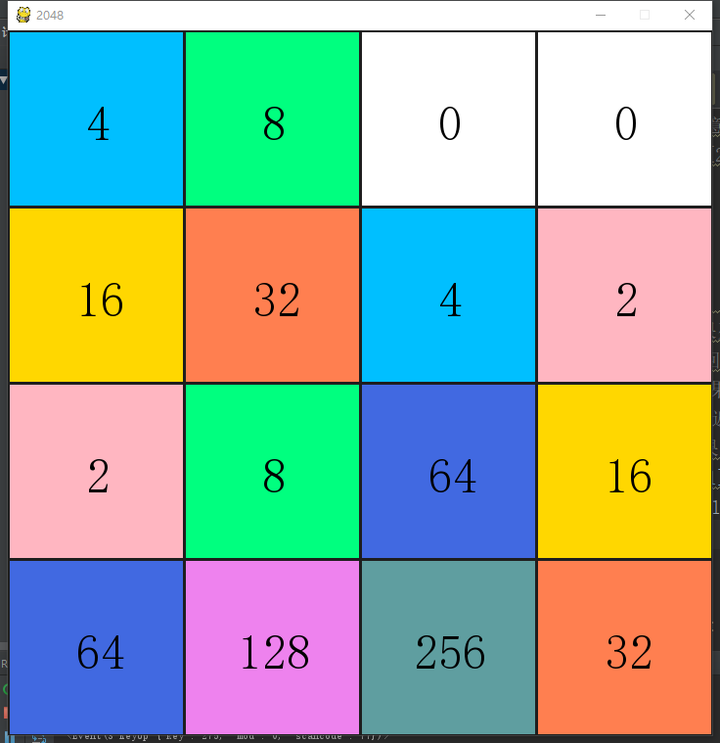 pygame 2048 - 知乎