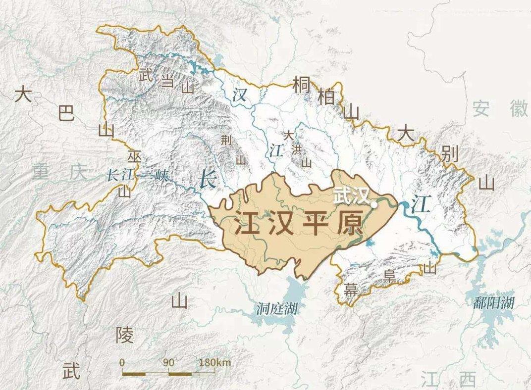 长江中下游的江汉平原在哪里包括哪些地方