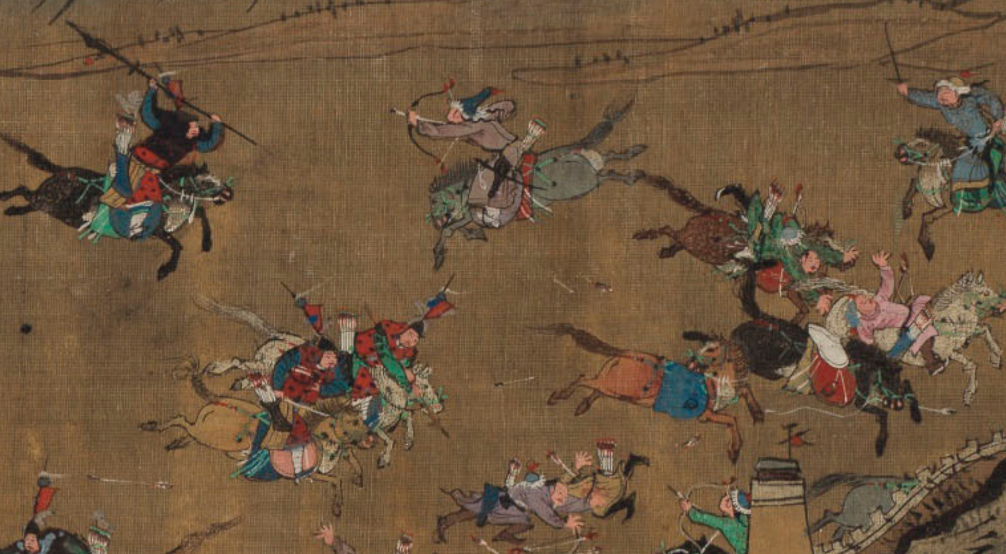 中国古代有哪些描绘战争的绘画作品