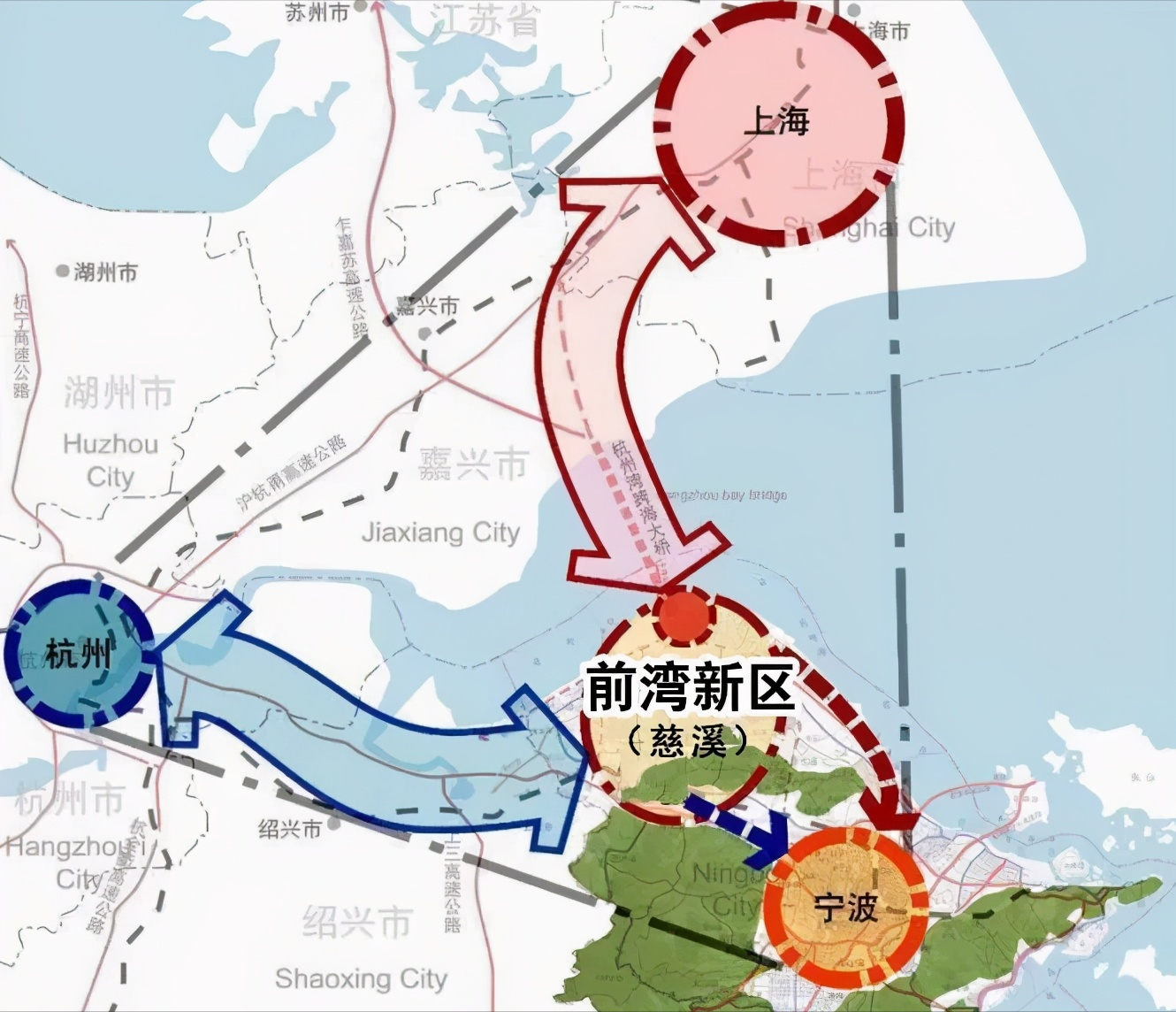 浙江湾区代表宁波杭州湾新区正蓄势崛起