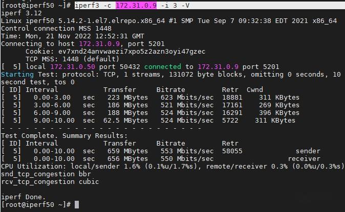 Iperf3命令简介 - 知乎