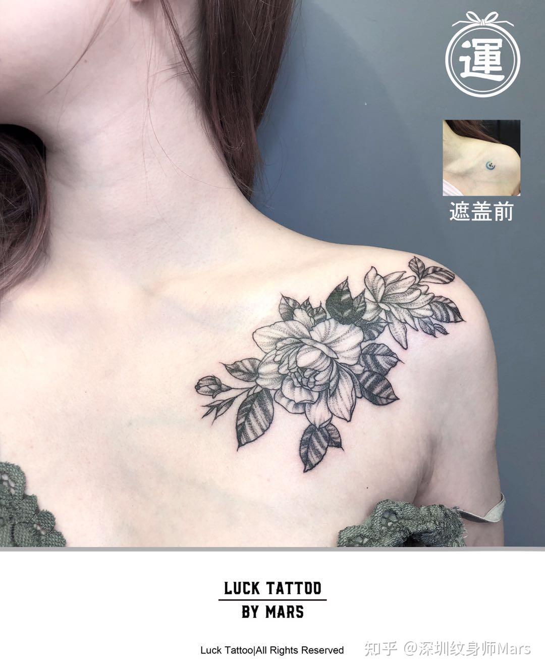 这个纹身纹的是什么花呀? - 知乎