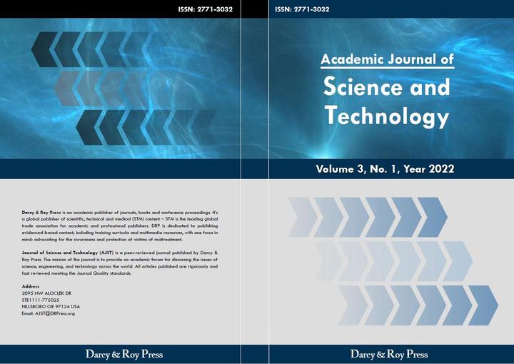 Academic Journal Of Science And Technology (AJST) ISSN: 2771-3032 - 知乎