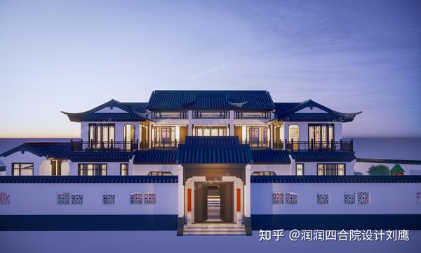 润润四合院设计刘鹰:四川两层苏式四合院祖宅25×18.5,游花园,享田园生活 - 知乎