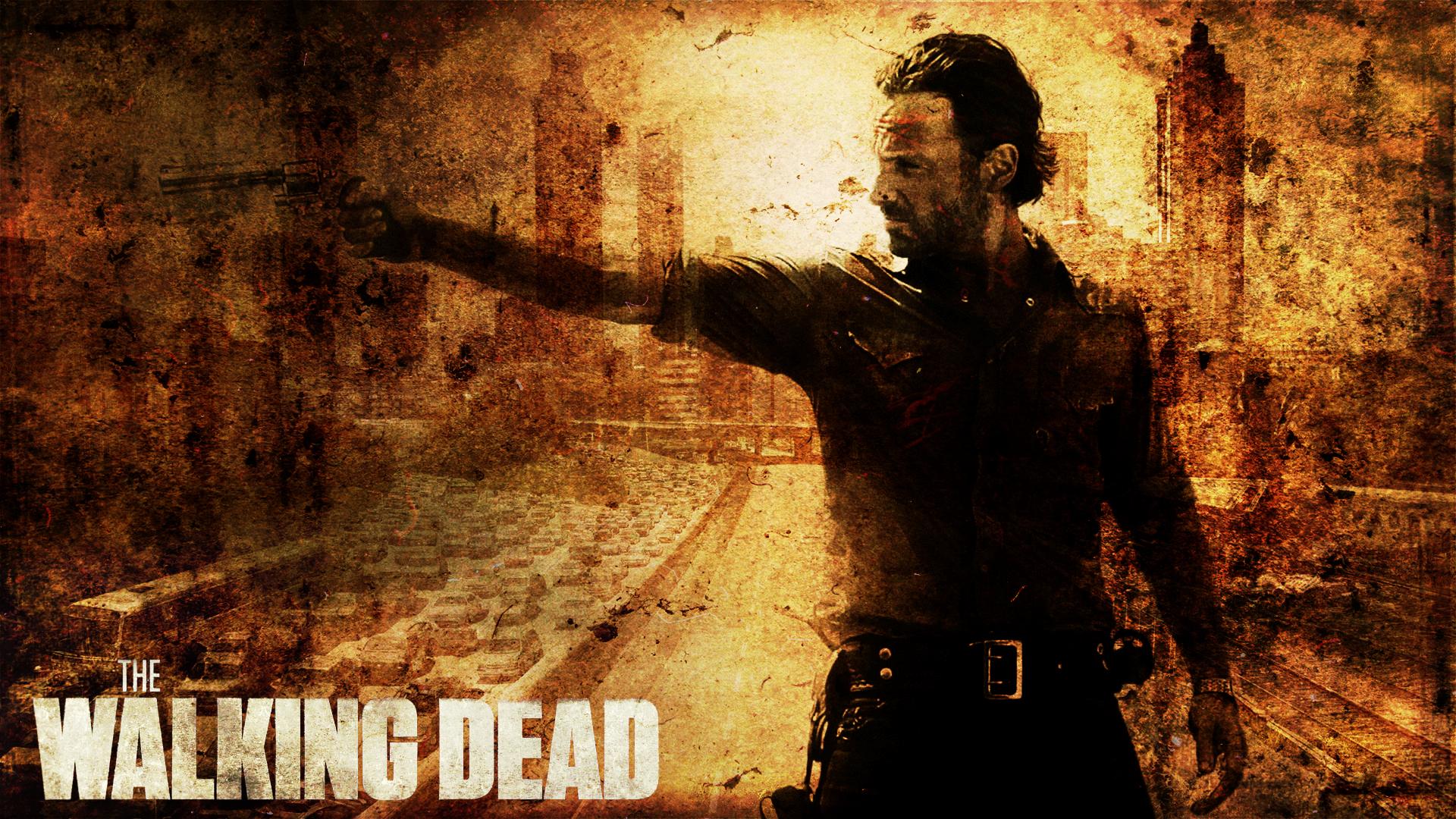 行尸走肉——The Walking Dead 速涂海报一张|插画|商业插画|MJC0909 - 原创作品 - 站酷 (ZCOOL)