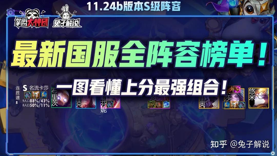 云顶之弈手游阵容|云顶12.1阵容排行榜，狙神帝甲登顶，黑白学者发明帝国崛起