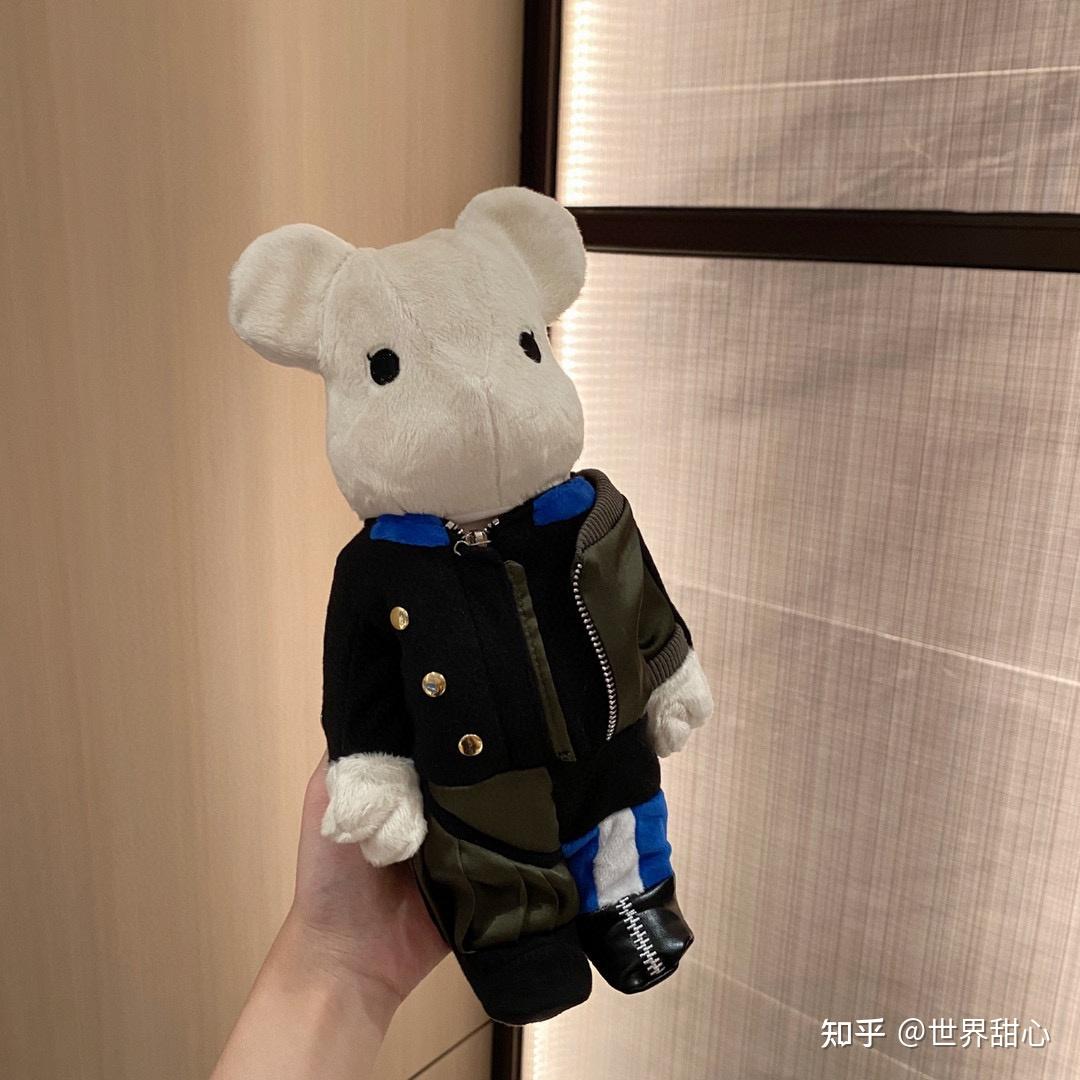 bearbrick&sacai联名02积木熊二代玩偶摆件 知乎