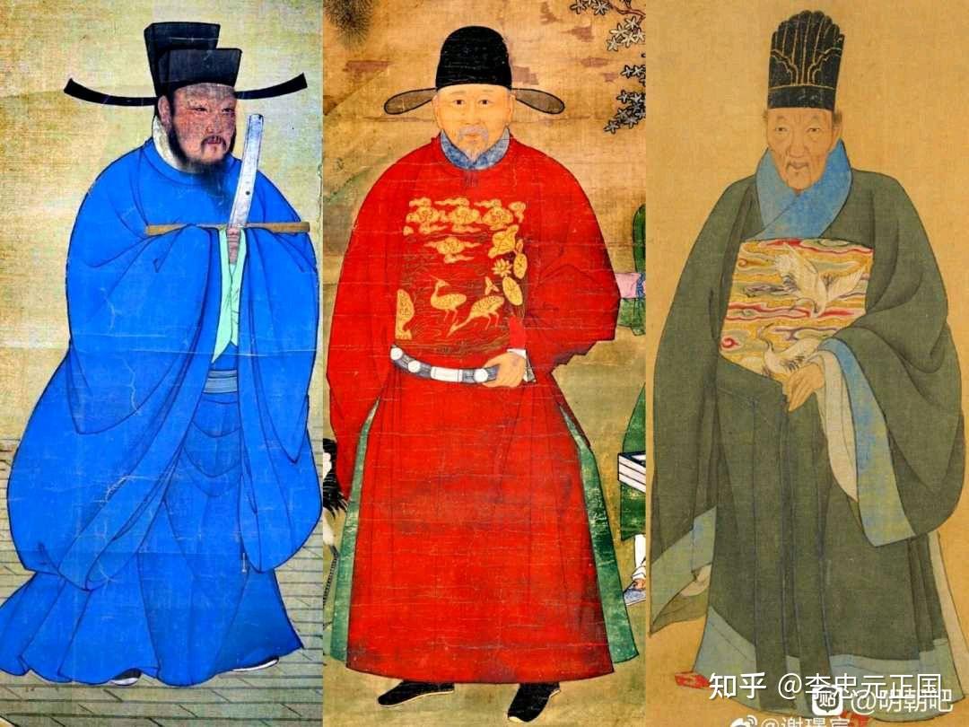 电视剧大明王朝里面严嵩和徐阶上朝时戴的官帽怎么不一样? - 知乎