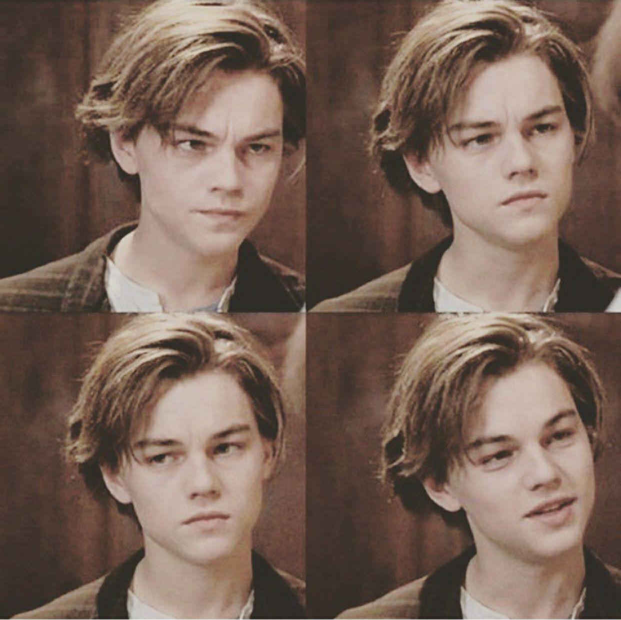 请问谁有小李子年轻时的照片