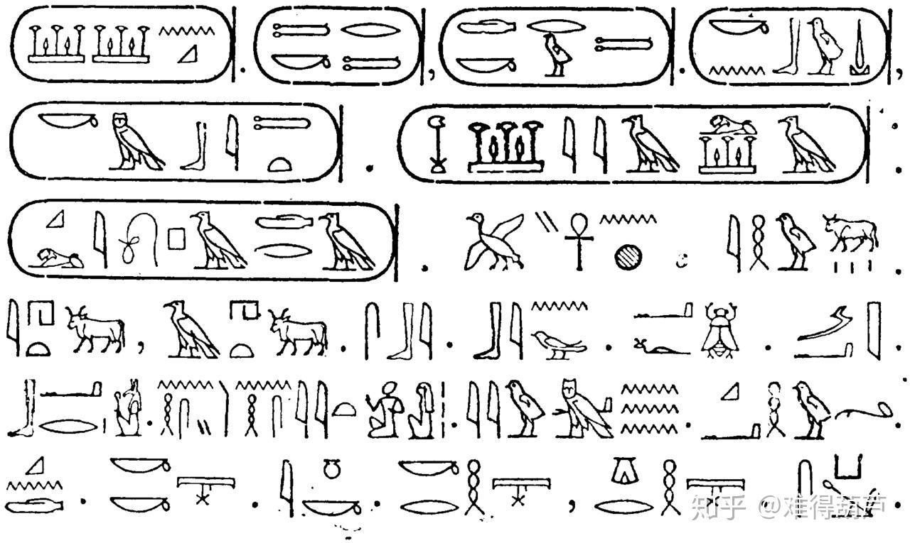 为什么古希腊是线性文字而古埃及圣书体象形色彩浓厚