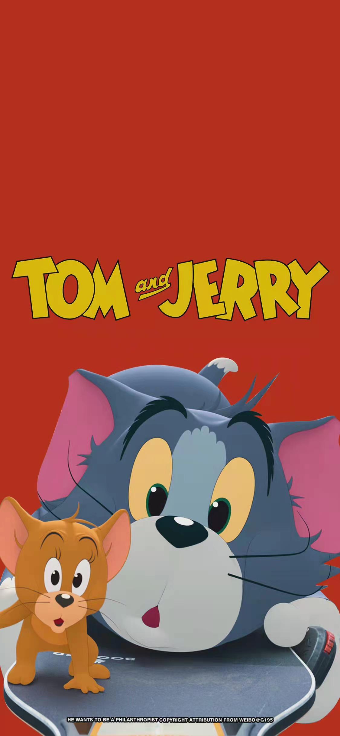 猫和老鼠手机壁纸有空看看哦