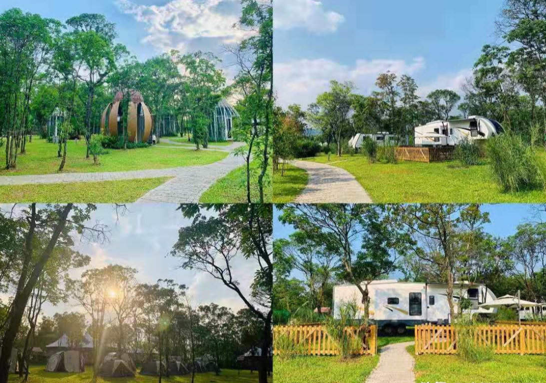 距广州中心区一个多小时车程又一处房车营地周末去度个假