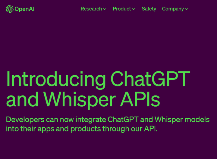  chatgpt api 