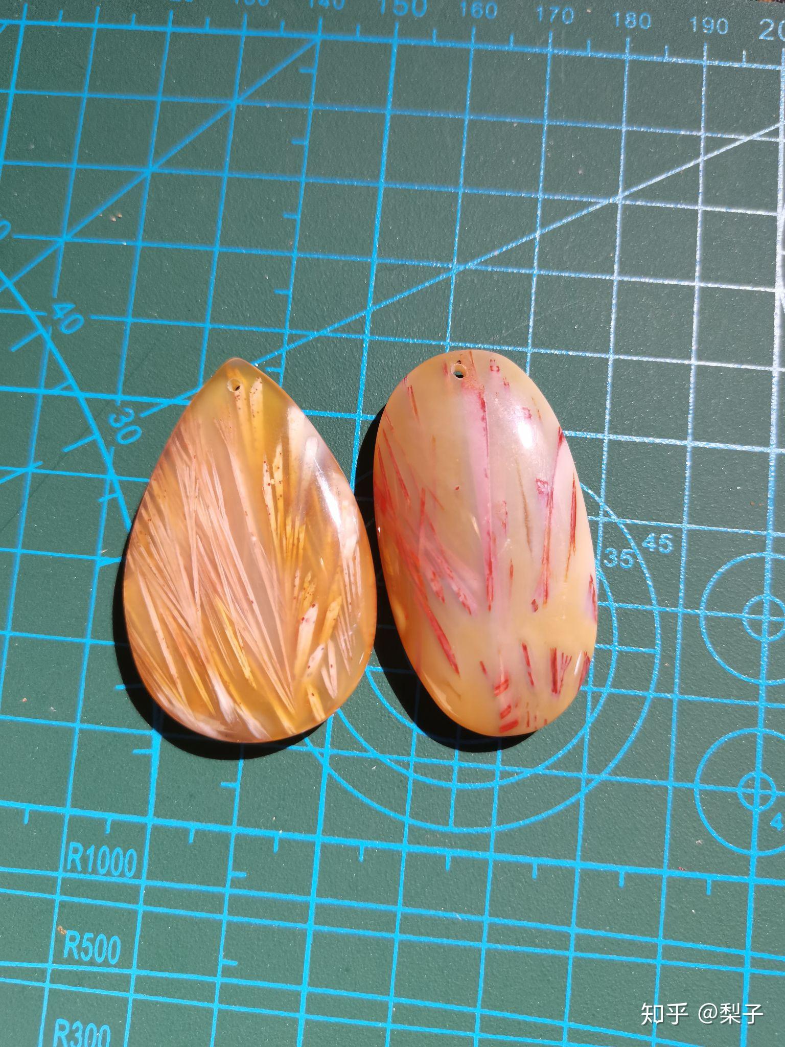 珊瑚玉伴生矿发丝料