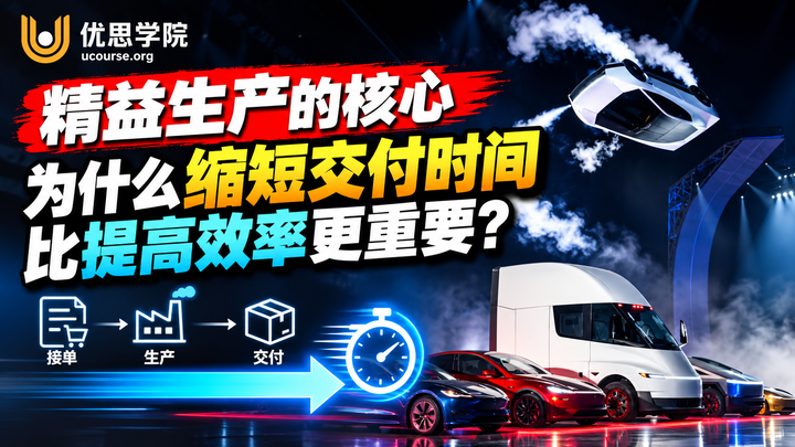 优思学院 - 精益生产的核心 - 为什么缩短交付时间比提高效率更重要？