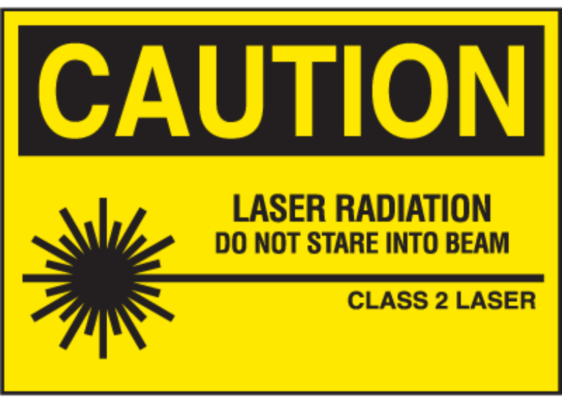 2类激光警示标志4类激光警示标志这些类别到底是什么意思?