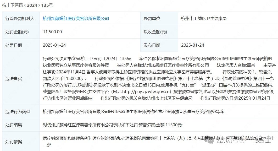 4次更名、10次处罚背后:“加颜系”医美连锁暴露合规危机(图13)