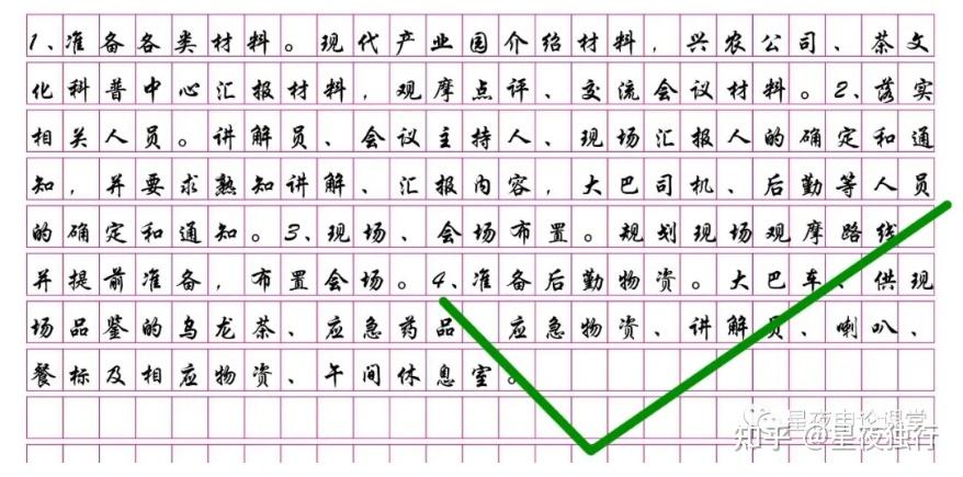 星夜談申論實力不夠顏值來湊申論答題格式心得