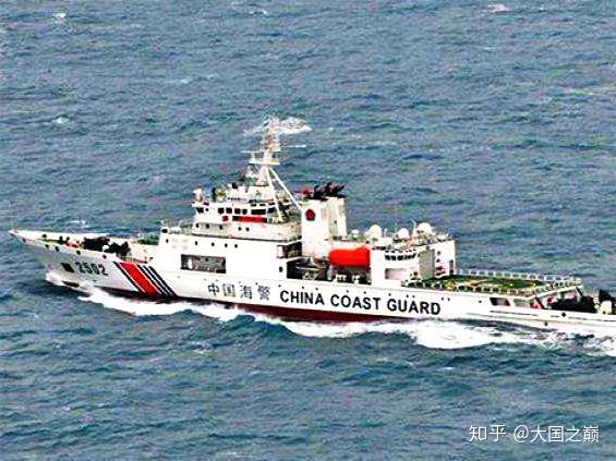 6月22日,中国海警2502舰艇编队,在钓-鱼岛领海内巡航.