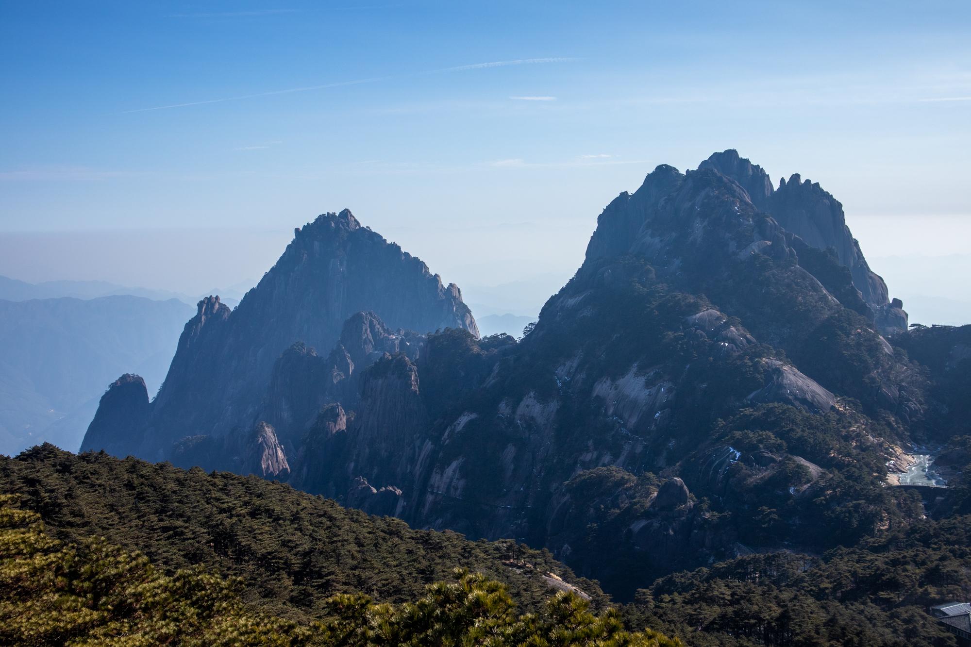 黄山行图片