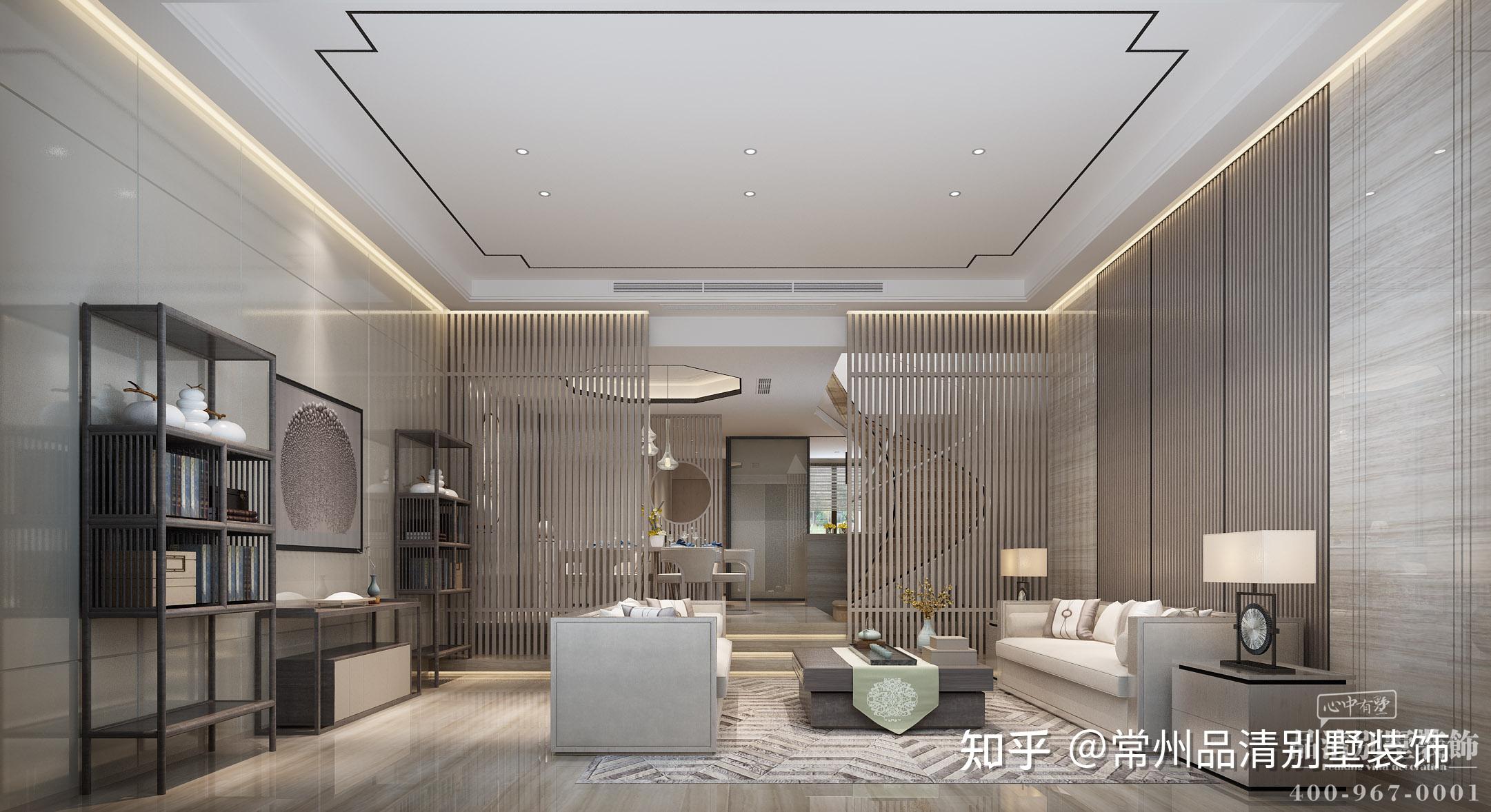 常州别墅装修:透景设计,新中式之美 - 知乎