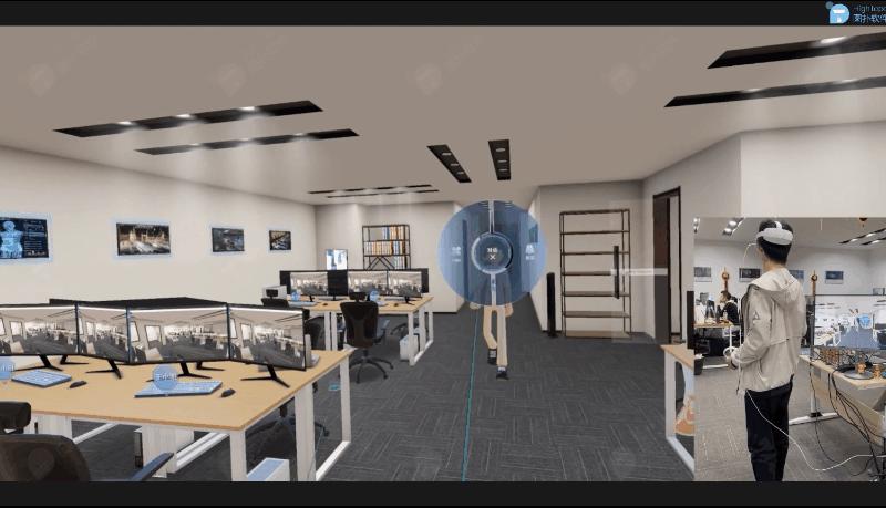 图扑虚拟现实 VR 智慧办公室可视化 - 知乎